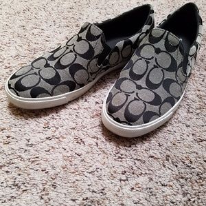 Coach slip on sneakers